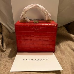 Brandon Blackwood Kendrick Trunk - Red Croco